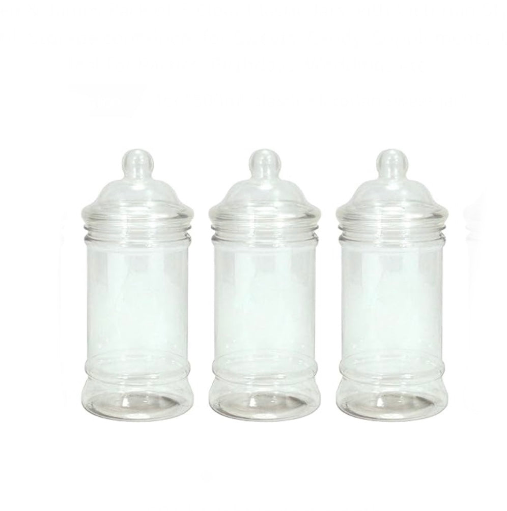 500ml Plastic Victorian Style Sweet Jar