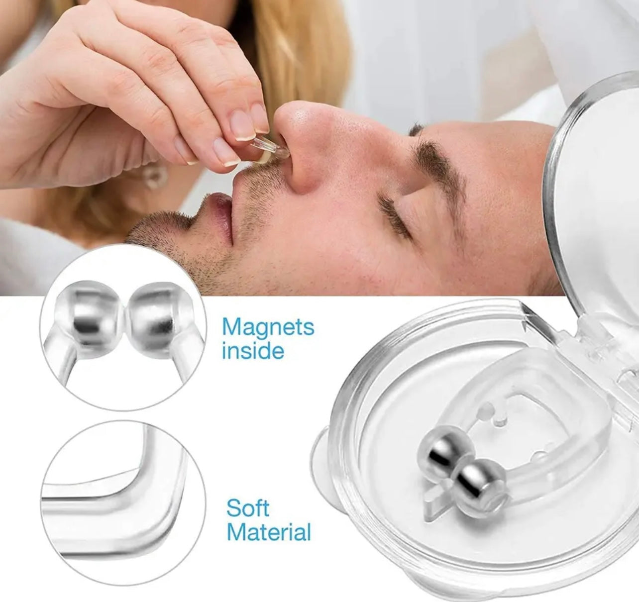 Anti Snore - Stop Snoring Nose Clip