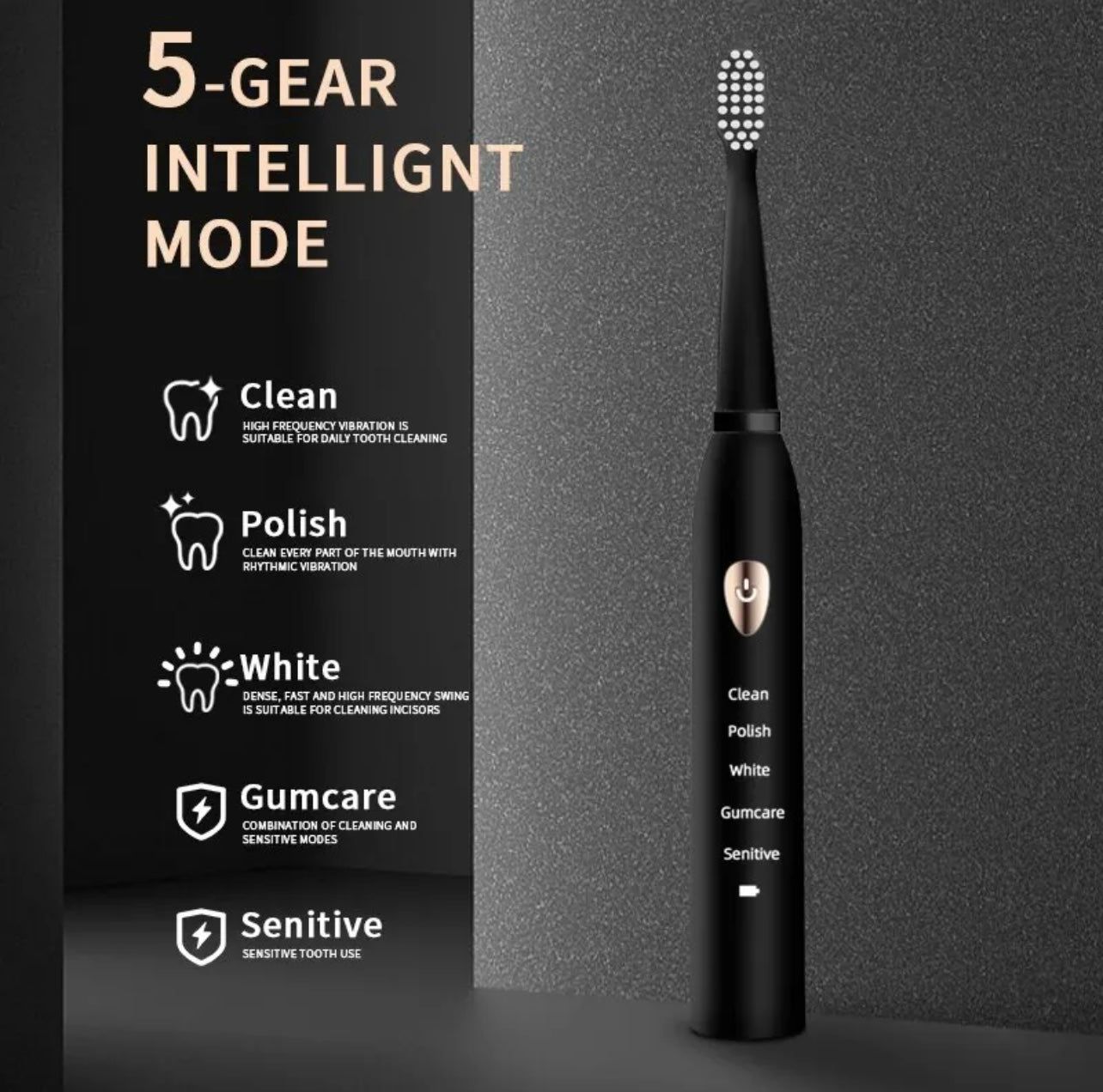 Acoustic Electric Toothbrush