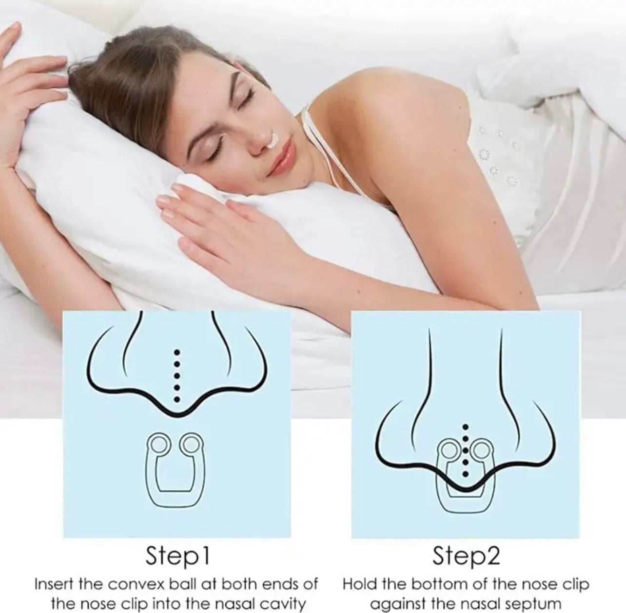 Anti Snore - Stop Snoring Nose Clip