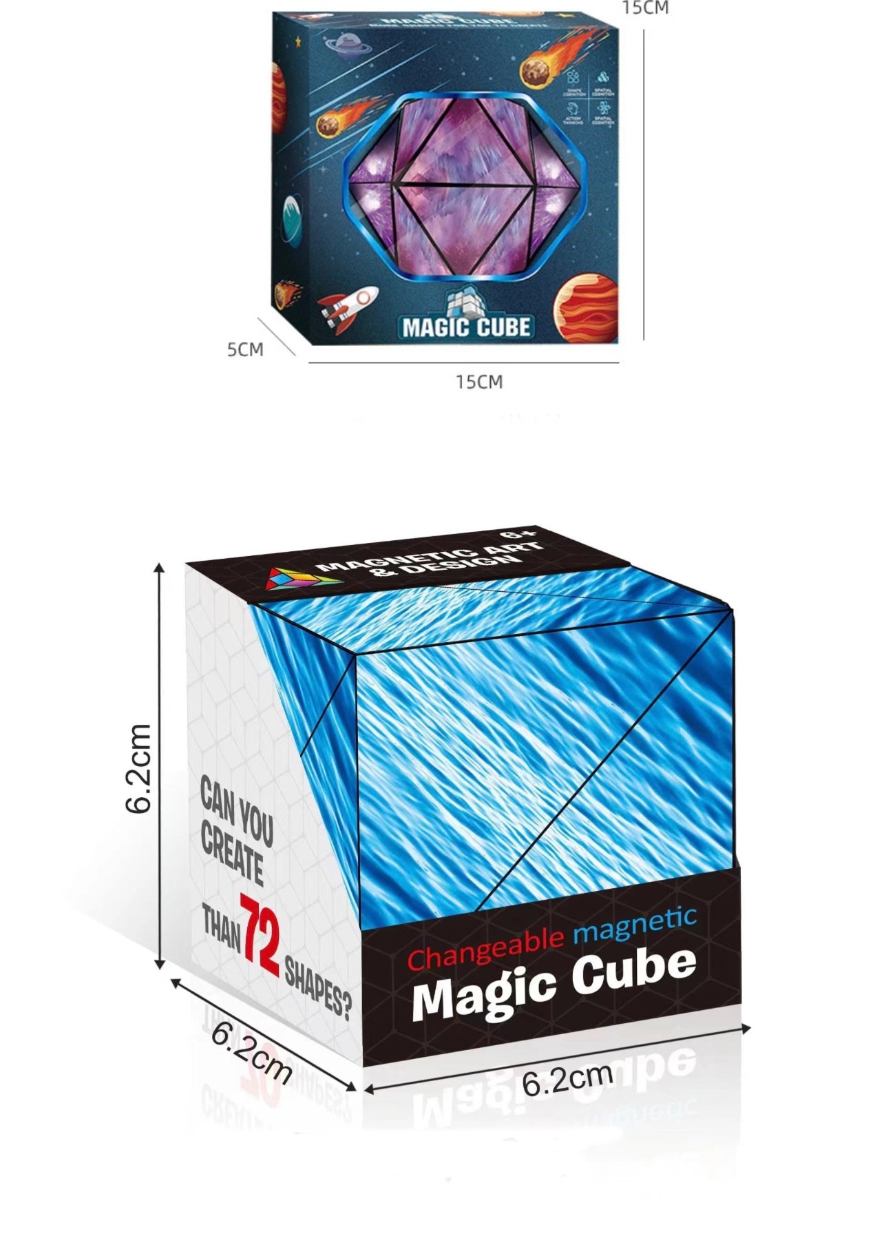 3D Magnetic Magic Cube