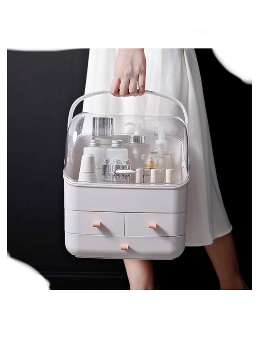 3-Layer Desktop Cosmetic Storage Box