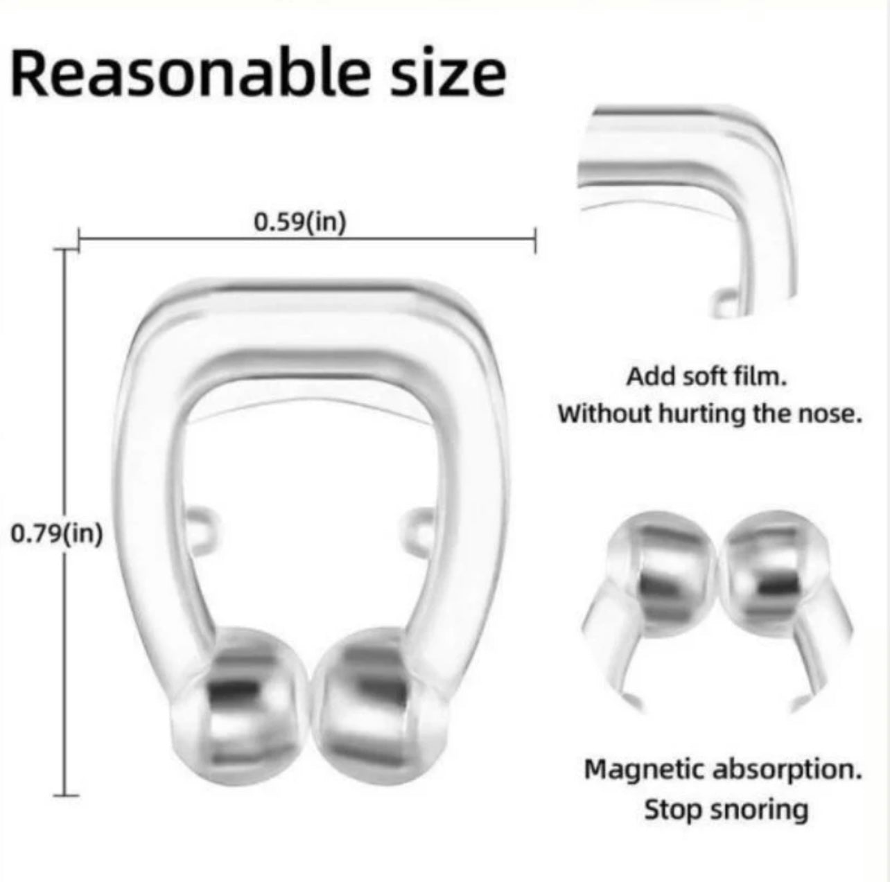 Anti Snore - Stop Snoring Nose Clip