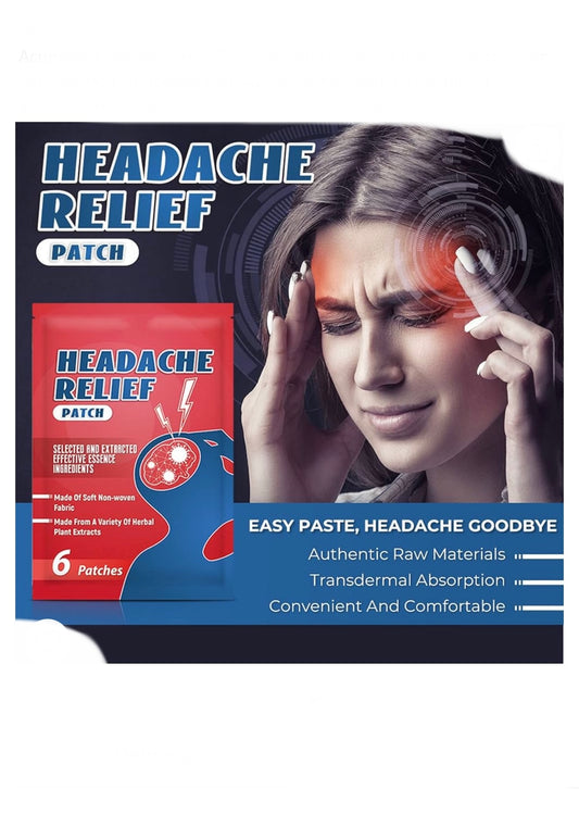 Migraine Relief Patch Headache Sickness Dizziness Treatment