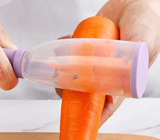 No-Mess Vegetable Peeler