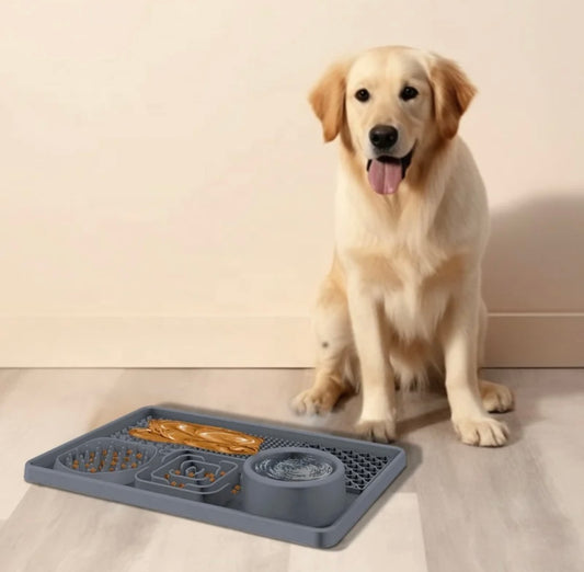 Silicone Licking Mat with Suction Cups